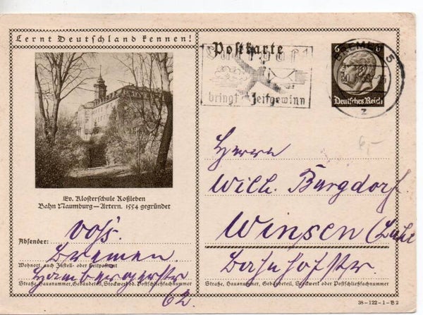 Deutsches Reich Bildpostkarte P236/ 38-128-1-B2 gelaufen/ o