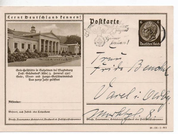 Deutsches Reich Bildpostkarte P236/ 39-131-1-B2 gelaufen/ o