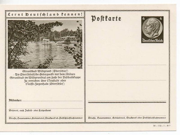 Deutsches Reich Bildpostkarte P236/ 38-112-1-B7 ungebraucht/ *