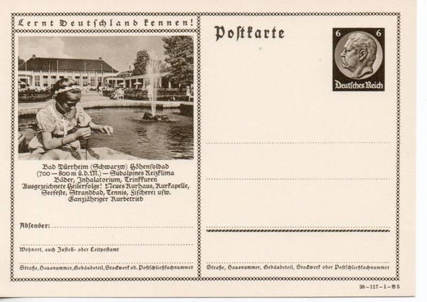 Deutsches Reich Bildpostkarte P236/ 38-117-1-B5 ungebraucht/ *