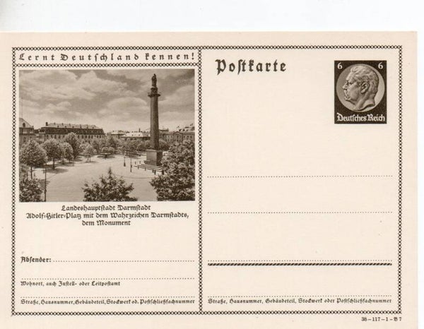 Deutsches Reich Bildpostkarte P236/ 38-117-1-B7 ungebraucht/ *