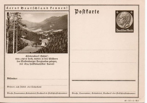 Deutsches Reich Bildpostkarte P236/ 40-157-1-B8 ungebraucht/ *