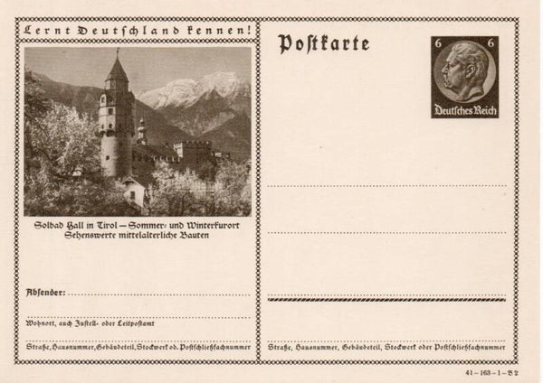 Deutsches Reich Bildpostkarte P236/ 41-163-1-B2 ungebraucht/ *