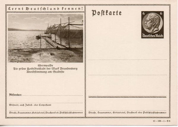 Deutsches Reich Bildpostkarte P236/ 41-168-1-B8 ungebraucht/ *
