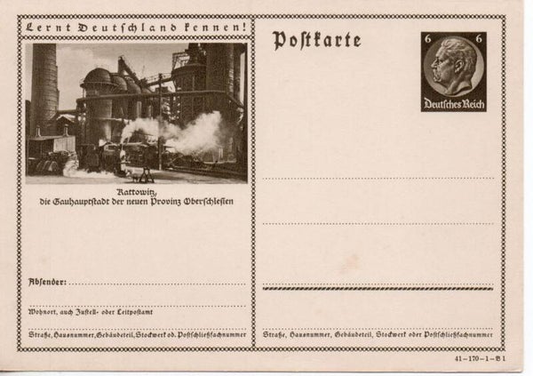 Deutsches Reich Bildpostkarte P236/ 41-170-1-B1 ungebraucht/ *