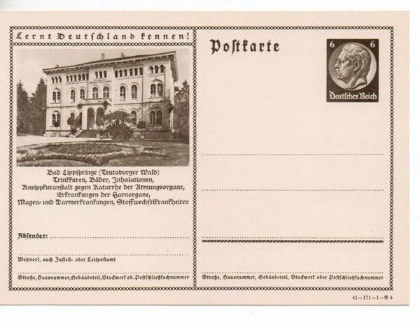 Deutsches Reich Bildpostkarte P236/ 41-171-1-B4 ungebraucht/ *