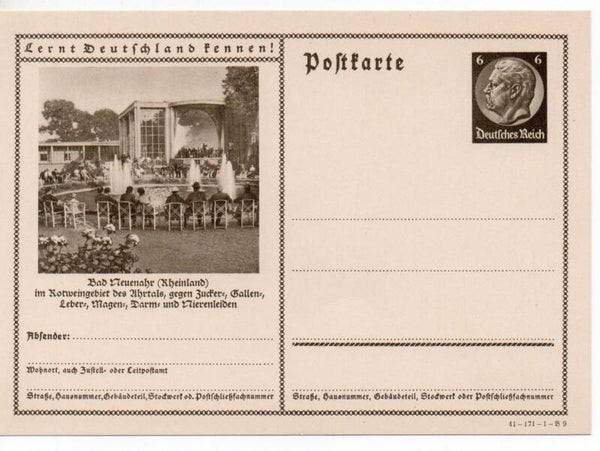 Deutsches Reich Bildpostkarte P236/ 41-171-1-B9 ungebraucht/ *