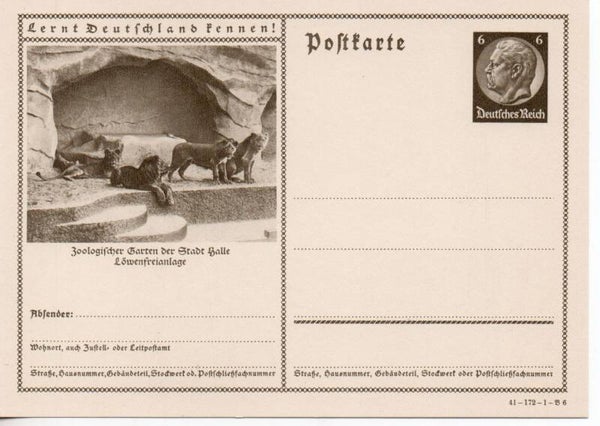 Deutsches Reich Bildpostkarte P236/ 41-172-1-B6 ungebraucht/ *