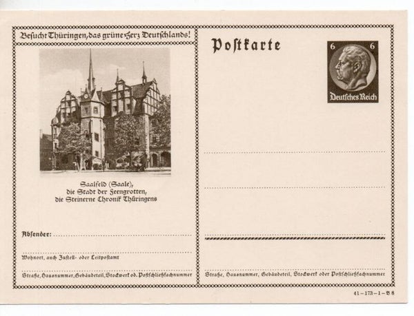Deutsches Reich Bildpostkarte P236/ 41-173-1-B8 ungebraucht/ *