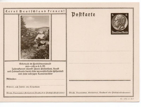 Deutsches Reich Bildpostkarte P236/ 41-174-1-B7 ungebraucht/ *