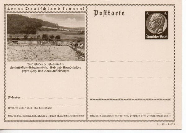 Deutsches Reich Bildpostkarte P236/ 41-174-1-B8 ungebraucht/ *