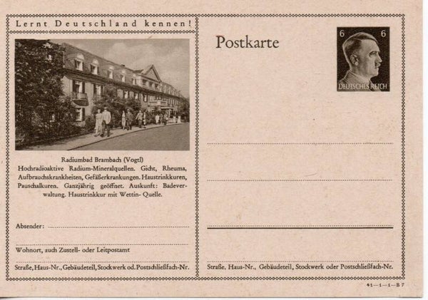 Deutsches Reich Bildpostkarte P305/ 41-1-1-B7 ungebraucht/ *