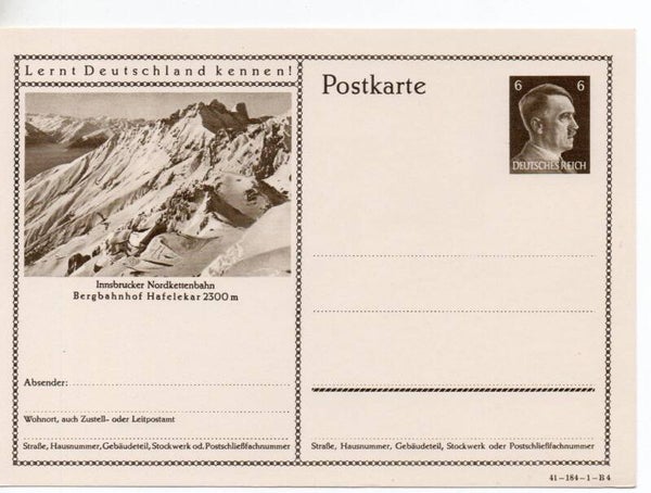 Deutsches Reich Bildpostkarte P304/ 41-184-1-B4 ungebraucht/ *