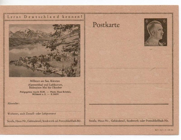 Deutsches Reich Bildpostkarte P305/ 42-12-1-B16 ungebraucht/ *