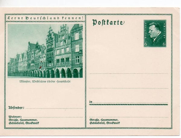 Deutsches Reich Bildpostkarte P202/ 071 Druckprobe ungebraucht/ *