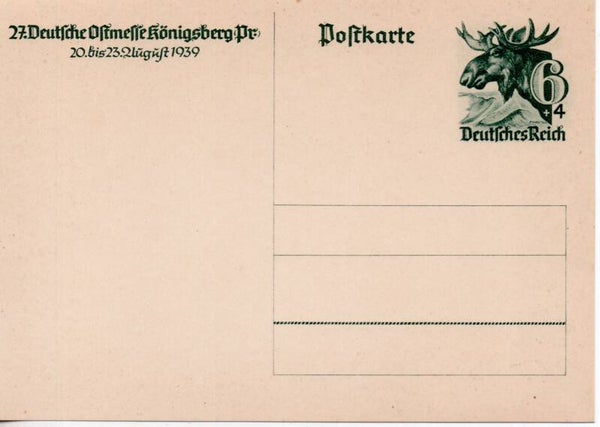 Deutsches Reich Ganzsache P280 ungebraucht/ *