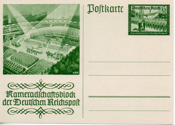 Deutsches Reich Ganzsache P292 ungebraucht/ *