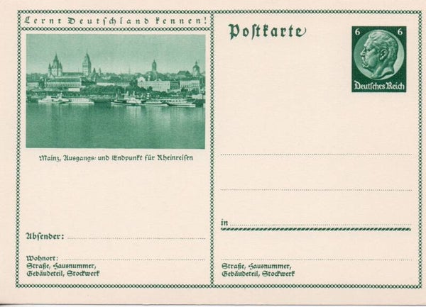 Deutsches Reich Bildpostkarte P221/ 051 ungebraucht *