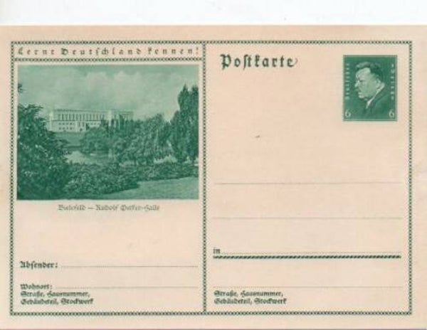 Deutsches Reich Bildpostkarte P202/ 02 ungebraucht/ *