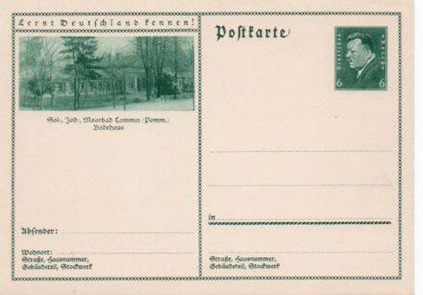 Deutsches Reich Bildpostkarte P202/ 06 ungebraucht/ *