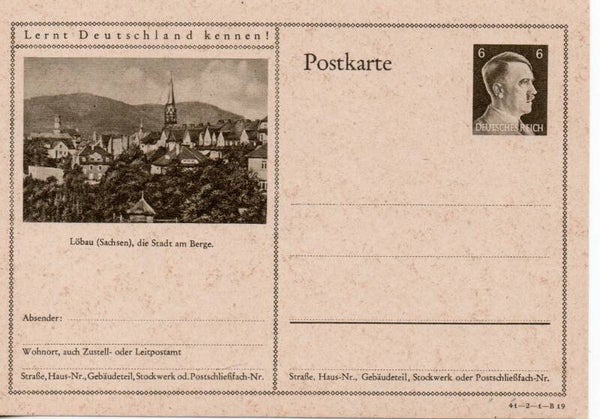Deutsches Reich Bildpostkarte P305/ 41-2-1-B19 ungebraucht/ *