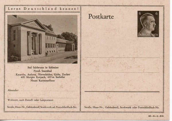 Deutsches Reich Bildpostkarte P305/ 42-4-1-B4 ungebraucht/ *