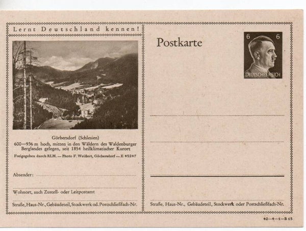 Deutsches Reich Bildpostkarte P305/ 42-4-1-B13 ungebraucht/ *