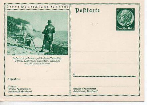 d503/Deutsches Reich Bildpostkarte P232/ 125 ungebraucht *