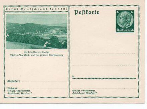 d504/Deutsches Reich Bildpostkarte P232/ 126 ungebraucht *