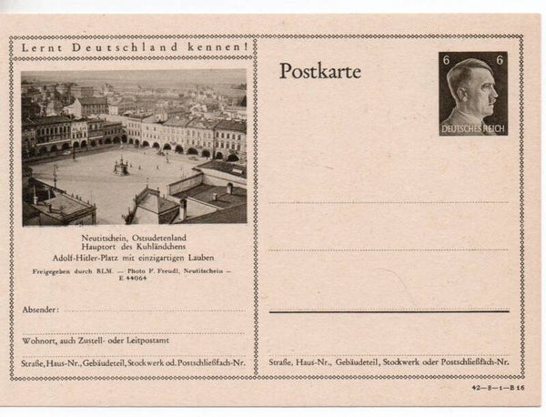 Deutsches Reich Bildpostkarte P305/ 42-8-1-B16 ungebraucht/ *