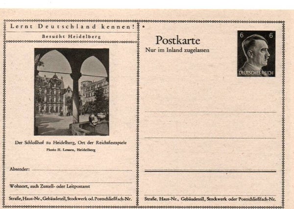 Deutsches Reich Bildpostkarte P307/ 42-39-1-B21 ungebraucht/ *