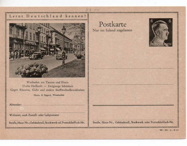 Deutsches Reich Bildpostkarte P307/ 42-33-1-B11 ungebraucht/ *