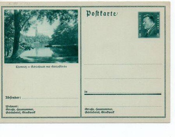 Deutsches Reich Bildpostkarte P191/ 02 ungebraucht/ *