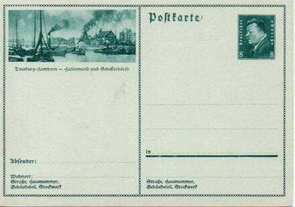 Deutsches Reich Bildpostkarte P191/ 03 ungebraucht/ *