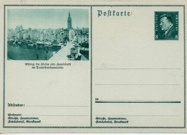 Deutsches Reich Bildpostkarte P191/ 05 ungebraucht/ *