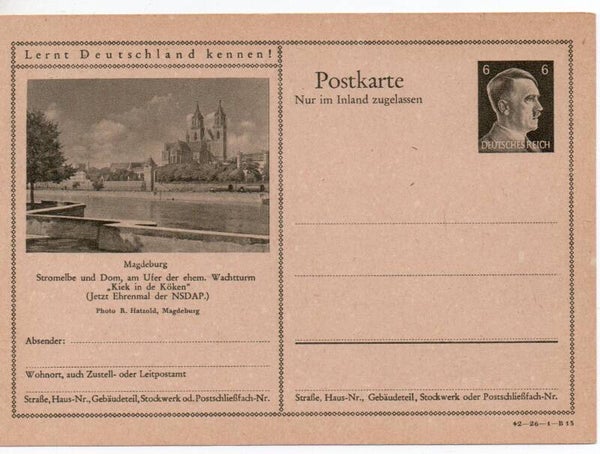 Deutsches Reich Bildpostkarte P307/ 42-26-1-B13 ungebraucht/ *