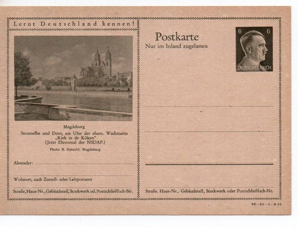 Deutsches Reich Bildpostkarte P307/ 42-26-1-B15 ungebraucht/ *