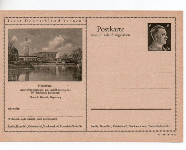 Deutsches Reich Bildpostkarte P307/ 42-26-1-B20 ungebraucht/ *