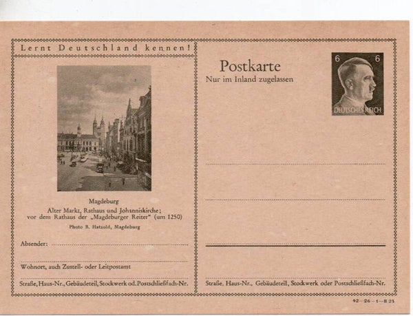Deutsches Reich Bildpostkarte P307/ 42-26-1-B23 ungebraucht/ *