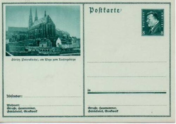 Deutsches Reich Bildpostkarte P191/ 08 ungebraucht/ *