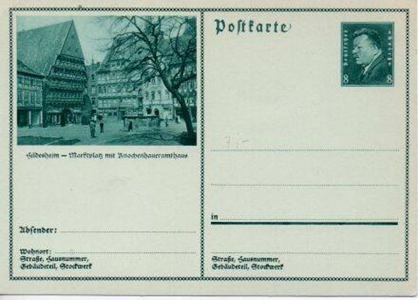 Deutsches Reich Bildpostkarte P191/ 010 ungebraucht/ *