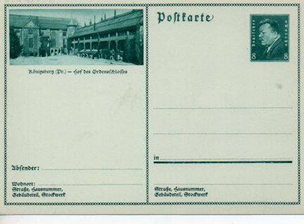 Deutsches Reich Bildpostkarte P191/ 016 ungebraucht/ *