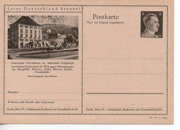 Deutsches Reich Bildpostkarte P307/ 42-23-1-B25 ungebraucht/ *