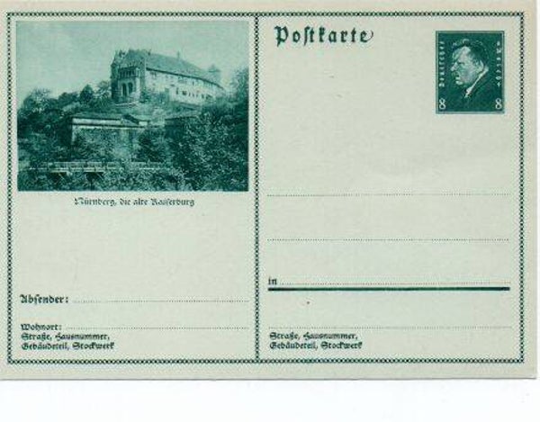 Deutsches Reich Bildpostkarte P191/ 020 ungebraucht/ *