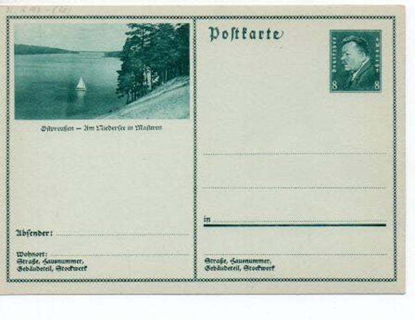 Deutsches Reich Bildpostkarte P191/ 024 ungebraucht/ *