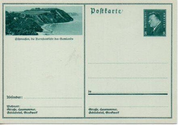 Deutsches Reich Bildpostkarte P191/ 027 ungebraucht/ *