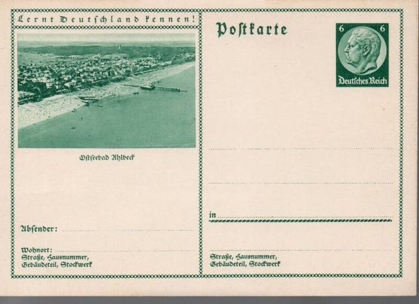 Deutsches Reich Bildpostkarte P232/ 01 ungebraucht/ *