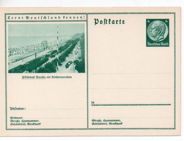 Deutsches Reich Bildpostkarte P232/ 07 ungebraucht/ *
