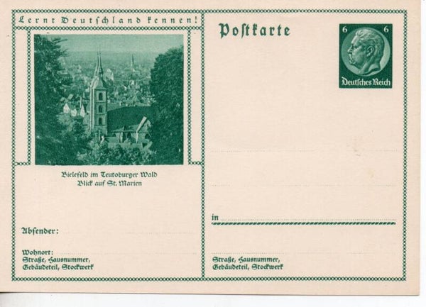 Deutsches Reich Bildpostkarte P232/ 010b ungebraucht/ *