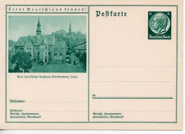 Deutsches Reich Bildpostkarte P232/ 012a ungebraucht/ *